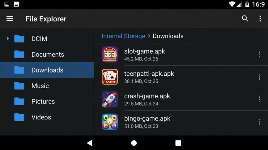 Main screen of A33 Club gameapk page for PK players