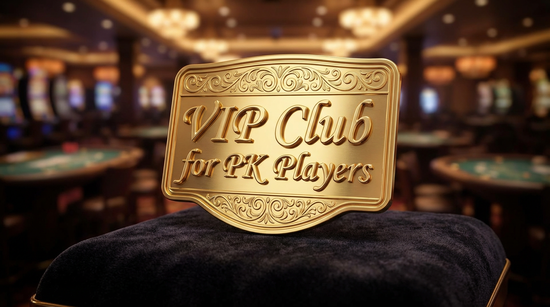 Main screen of A33 Club vip page for PK players